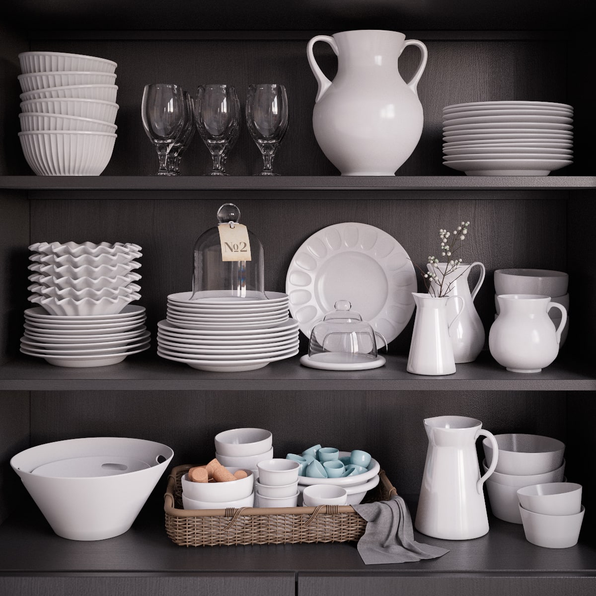 Kitchen decor set 02