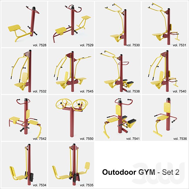 Outdoor gym set 2