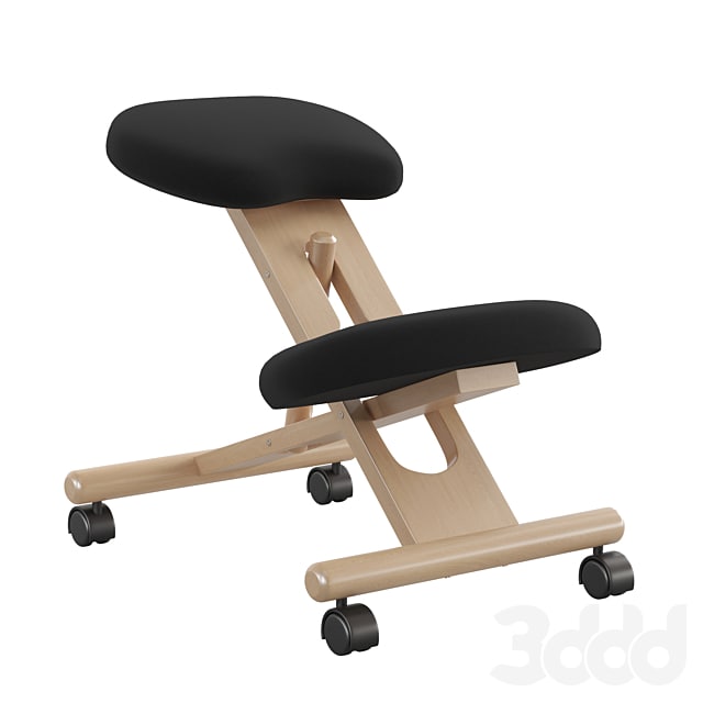 Smart orthopedic knee chair for correct posture