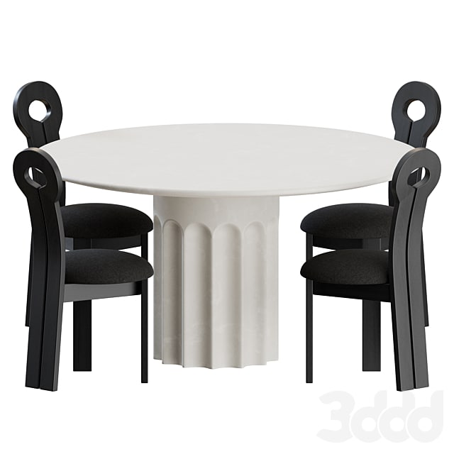 Dining Set 01 by Lulu and Georgia