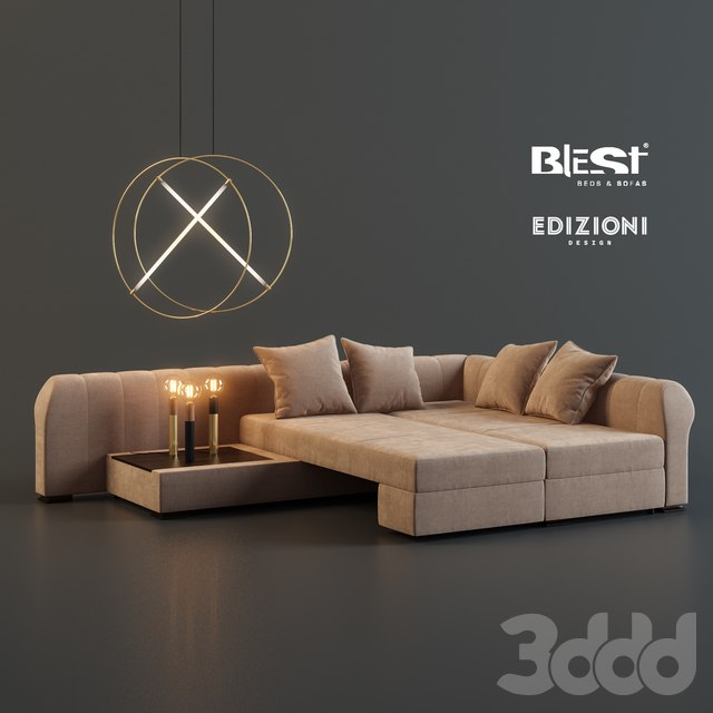 Tradition sofa with Edizioni design