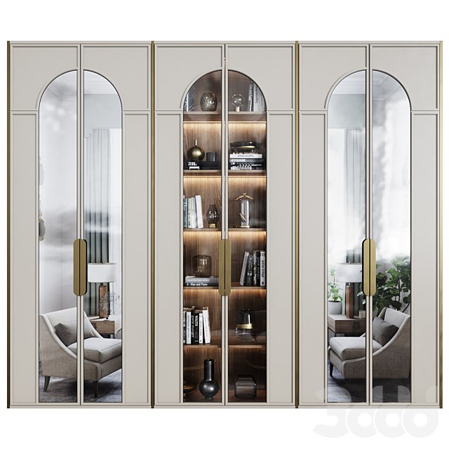 Art Deco Wardrobe 15