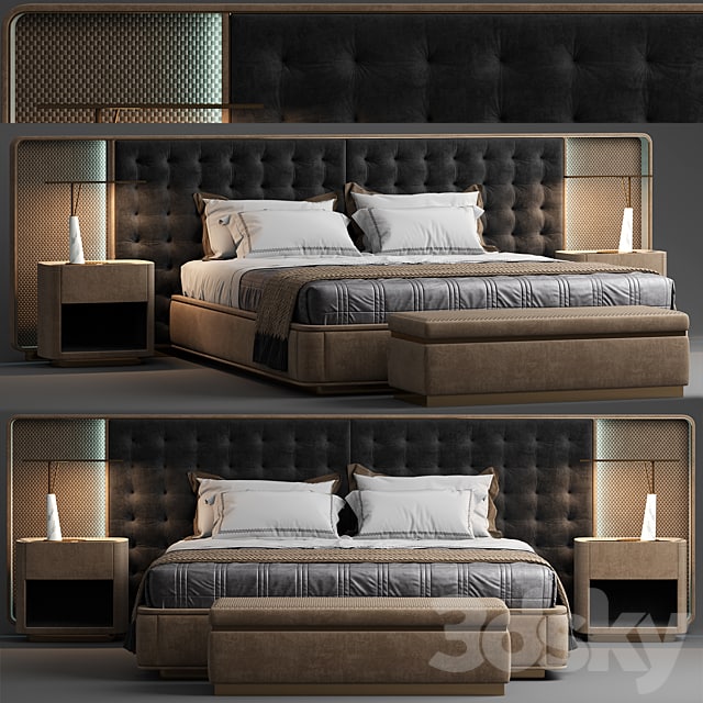 The visionnaire Ripley bed