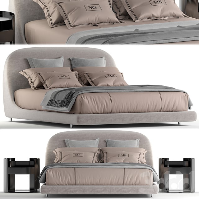 Flou taormina bed