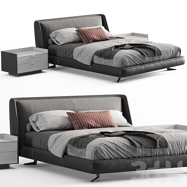 Minotti spencer bed_2