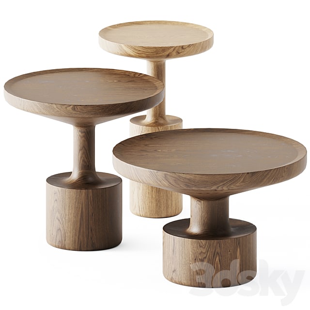 Wooden Coffee Tables Kigi by Linteloo