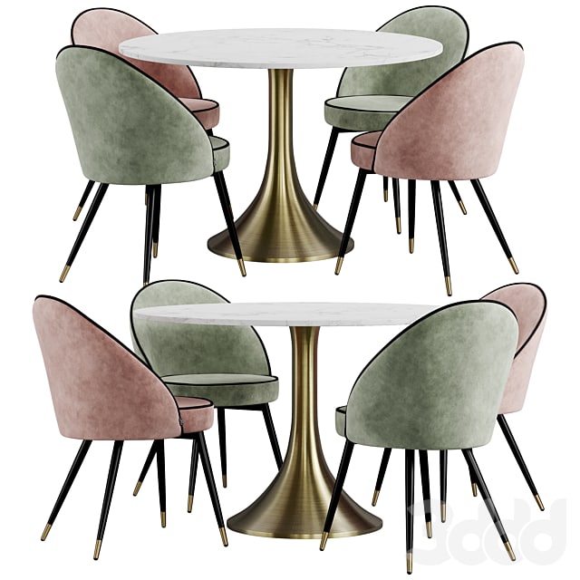 Eichholtz & La Forma Oria dining set